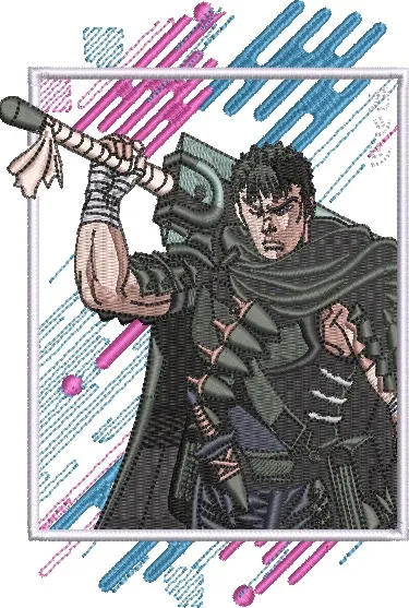 Alternative view of  Guts Berserk Embroidery Patch 