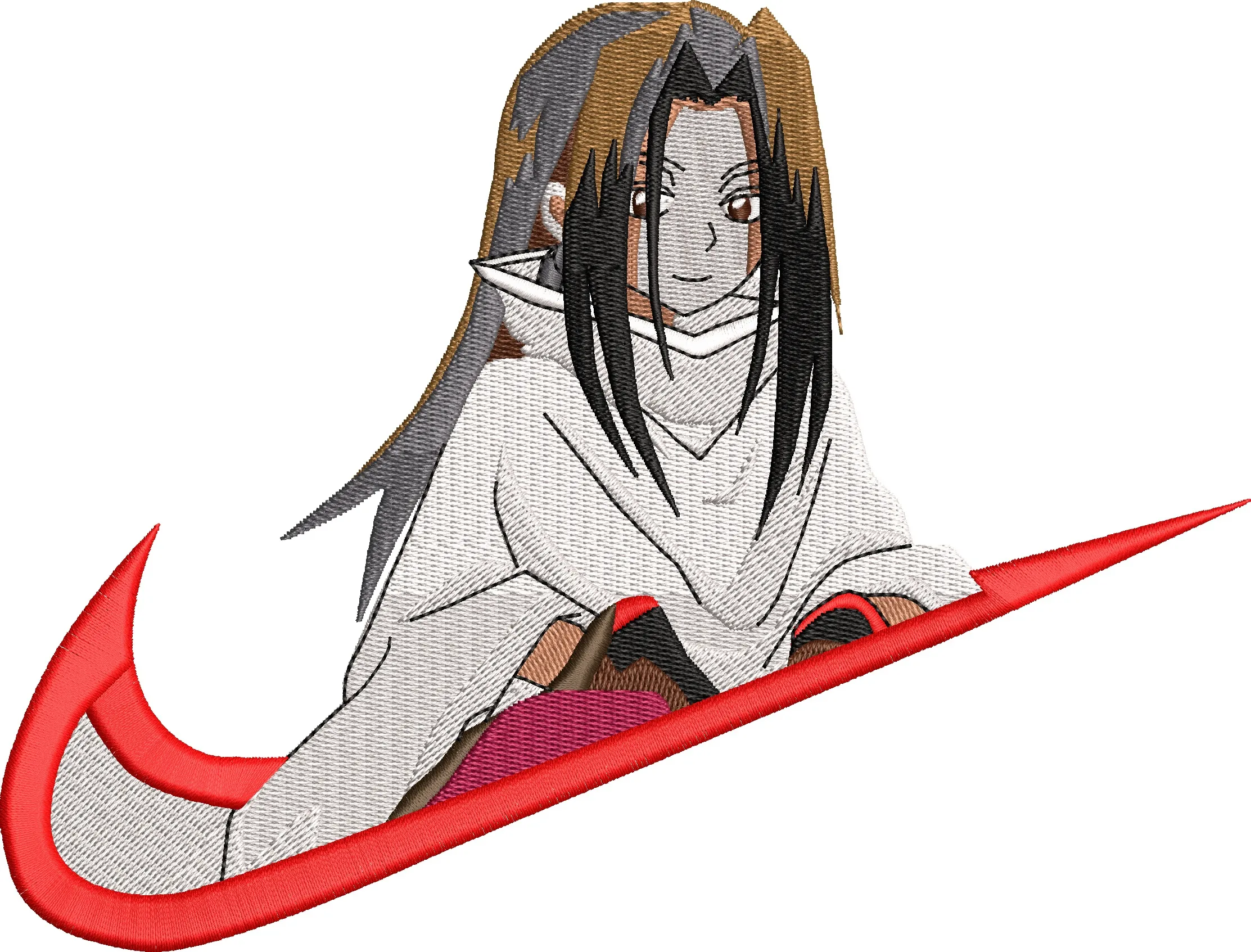 Alternative view of  Hao Asakura Sitting in Nike Swoosh 