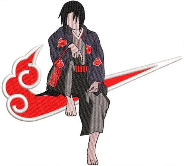 Alternative view of  Itachi Uchiha on Nike Akatsuki Logo 