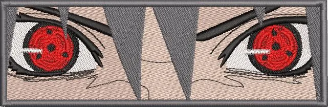 Alternative view of  Sasuke Uchiha Mangekyou Sharingan Eyes Patch 