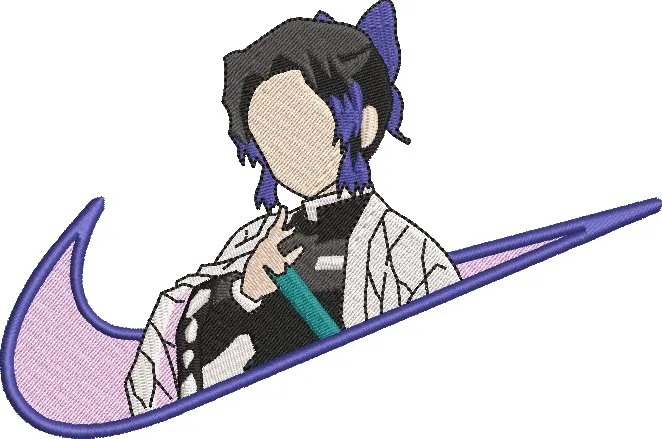 Alternative view of  Shinobu Kocho in Purple Nike Logo 