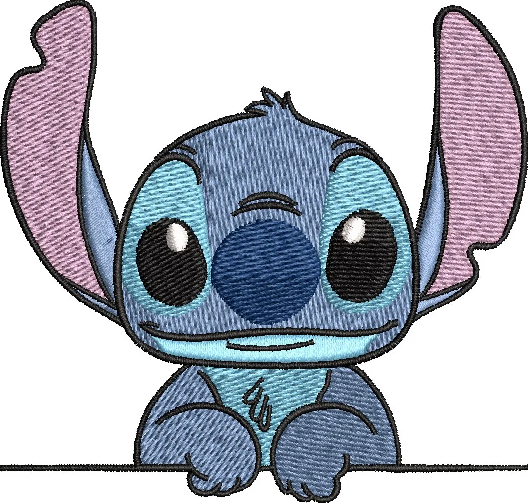 Alternative view of  Stitch Embroidery Style Portrait 