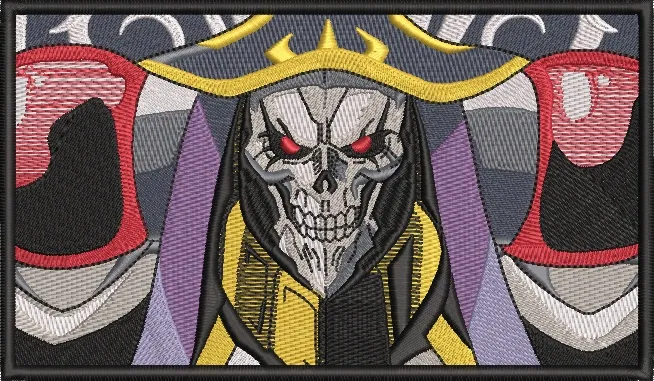 Ainz Ooal Gown Embroidered Portrait  embroidery pattern preview