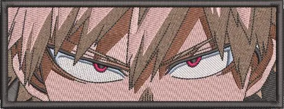 Intense Anime Eyes Closeup Patch  embroidery pattern preview