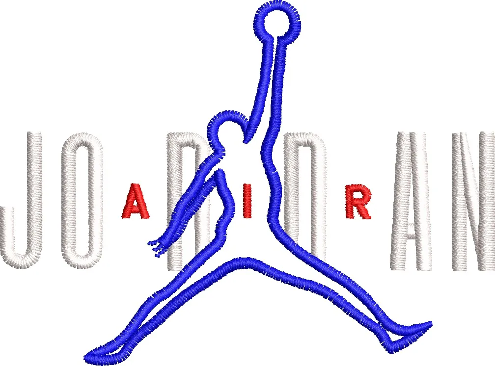  Jumpman Jordan Embroidery Design  embroidery pattern preview