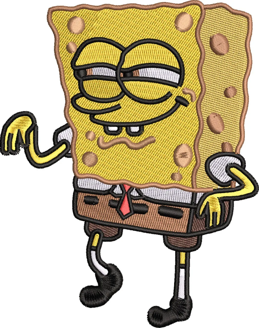  Mocking Spongebob Meme Embroidery  embroidery pattern preview
