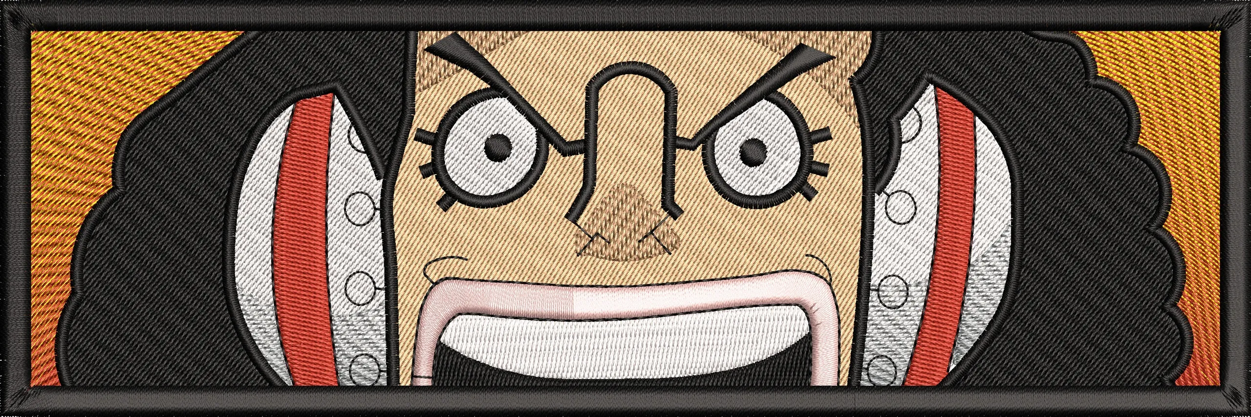  Usopp Sogeking Close Up Patch  embroidery pattern preview